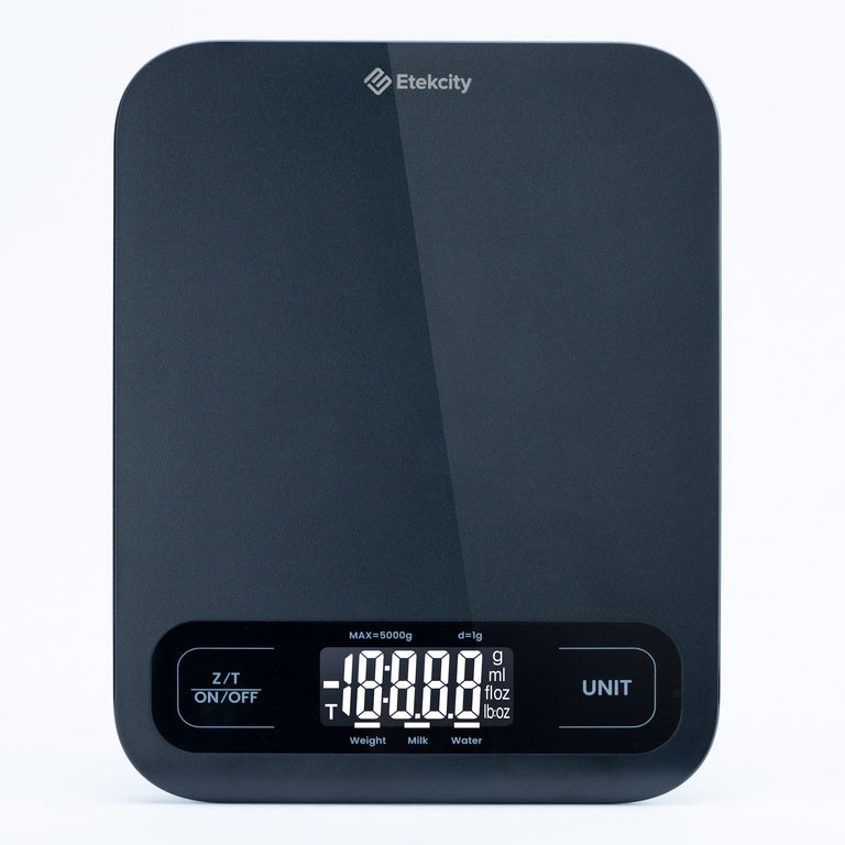 EKS-C302 Digital Kitchen Scale - Etekcity Digital Kitchen Scale in Black