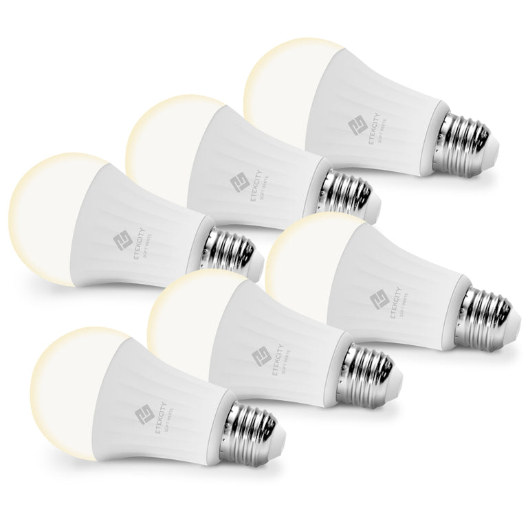 ESL100 Smart LED Soft White Dimmable Light Bulb - 6 Etekcity Smart LED Soft White Dimmable Light Bulbs