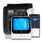 Etekcity Smart Blood Pressure Monitor with every accessory