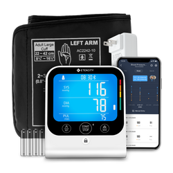 TMB-1583-BS Smart Blood Pressure Monitor - Etekcity Smart Blood Pressure Monitor with every accessory 