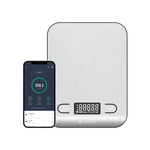 Etekcity Choice Smart Nutrition Scale with VeSync app on smartphone