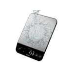 Etekcity Luminary™ Smart Nutrition Scale splashed with water