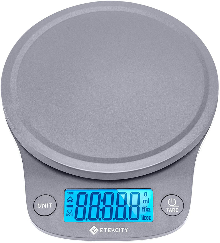 EK9000 Digital Kitchen Scale - Etekcity Digital Kitchen Scale in Gray
