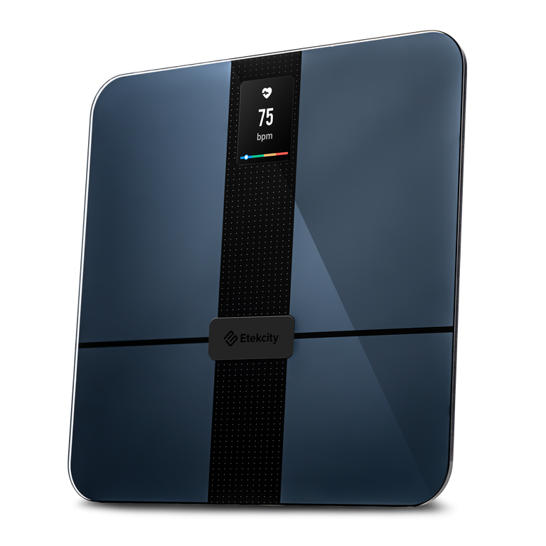 HR Smart Fitness Scale - Angled view of Etekcity HR Smart Fitness Scale