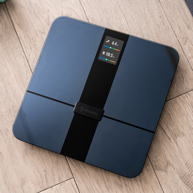 Etekcity HR Smart Fitness Scale on the floor 