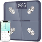Etekcity Smart Fitness Scale with VeSync app on smartphone