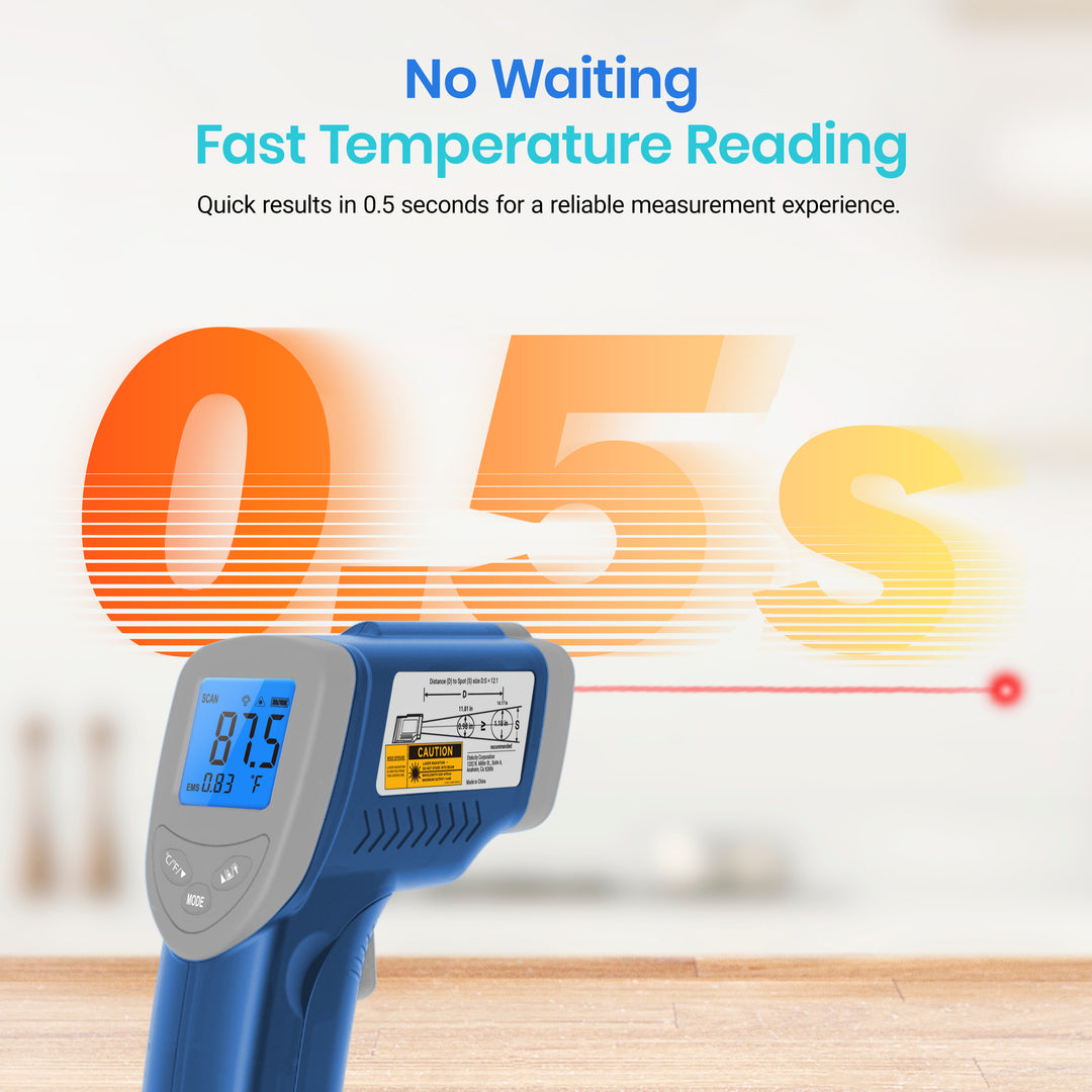 Lasergrip 774 Upgrade Infrared Thermometer - Blue