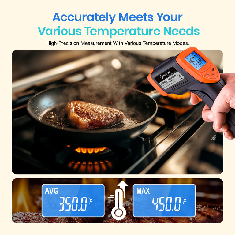 Lasergrip 774 Upgrade Infrared Thermometer - Orange