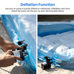 Air Pump Quick-Fill Perfect Inflator/Deflator Pump