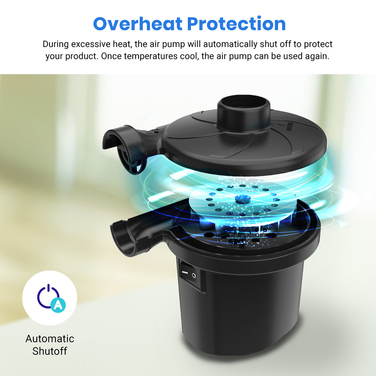 Air Pump Quick-Fill Perfect Inflator/Deflator Pump