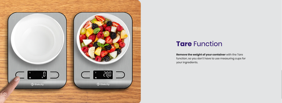 Etekcity Smart Nutrition Scale, A Game Changer for Healthy Eating,  Macronutrients and Meal Prep 