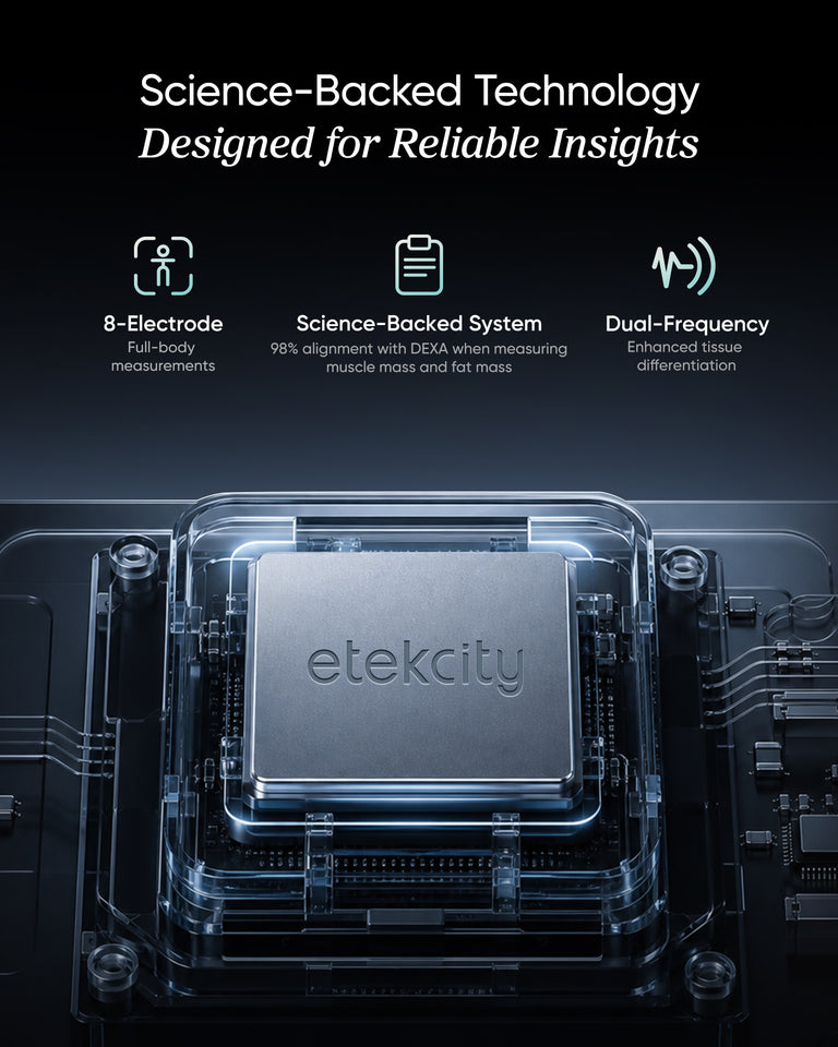 Etekcity WiFi 8-Electrode Smart Scale for Body Weight and Fat