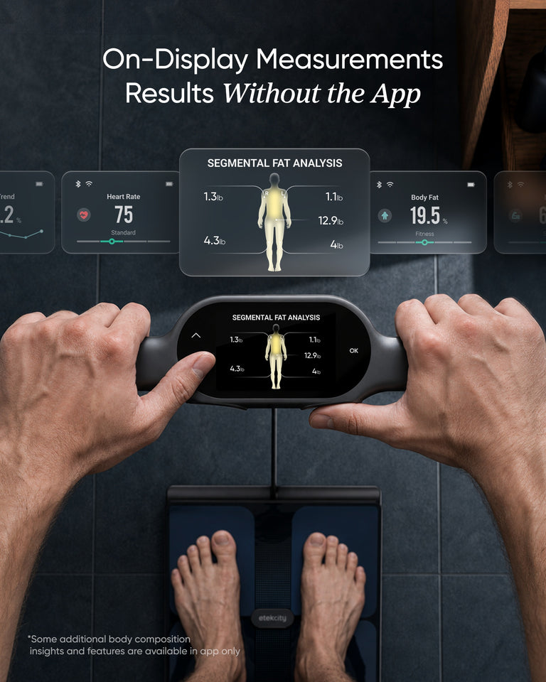 Etekcity WiFi 8-Electrode Smart Scale for Body Weight and Fat