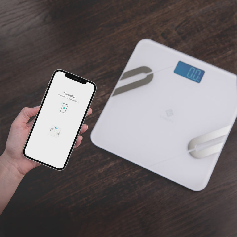 Smart WiFi Scale for Body Weight and Fat, FSA HSA Eligible Digital Bathroom Weighing Machine for Body Composition, Bluetooth Weight Loss Management