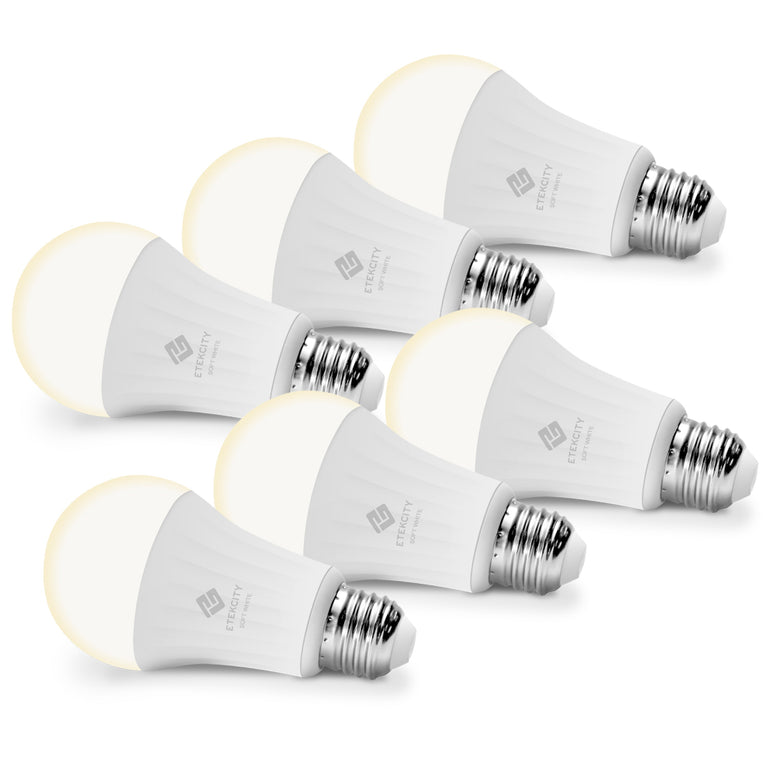 6 Etekcity Smart LED Soft White Dimmable Light Bulbs 
