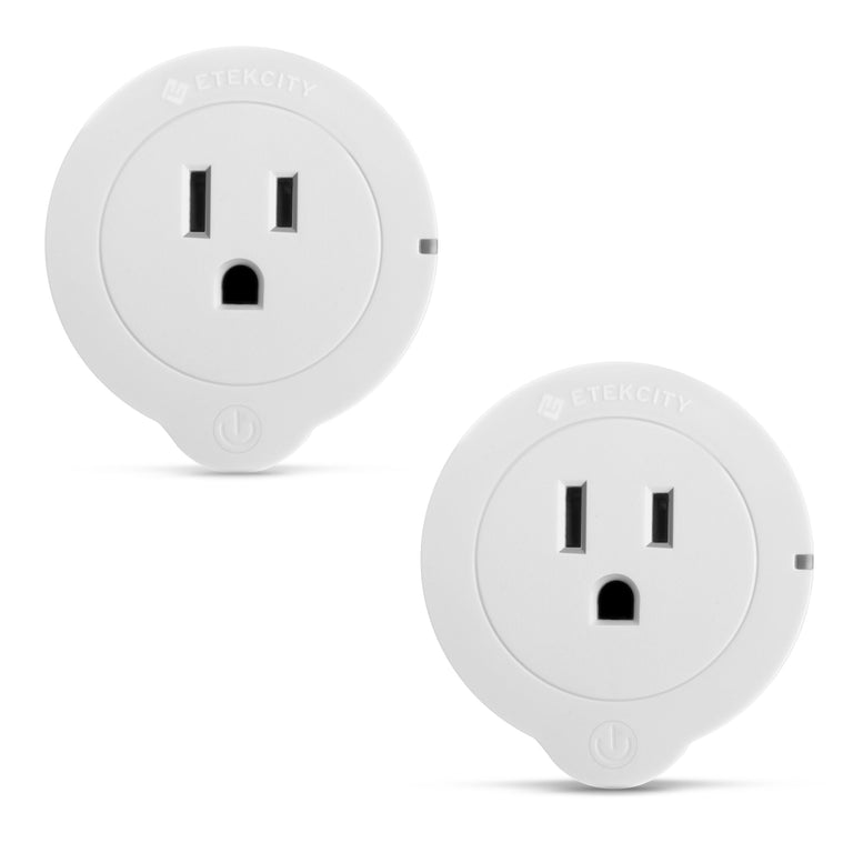 ETEKCITY - Voltson Smart WiFi Outlet Plug (6-Pack) - White