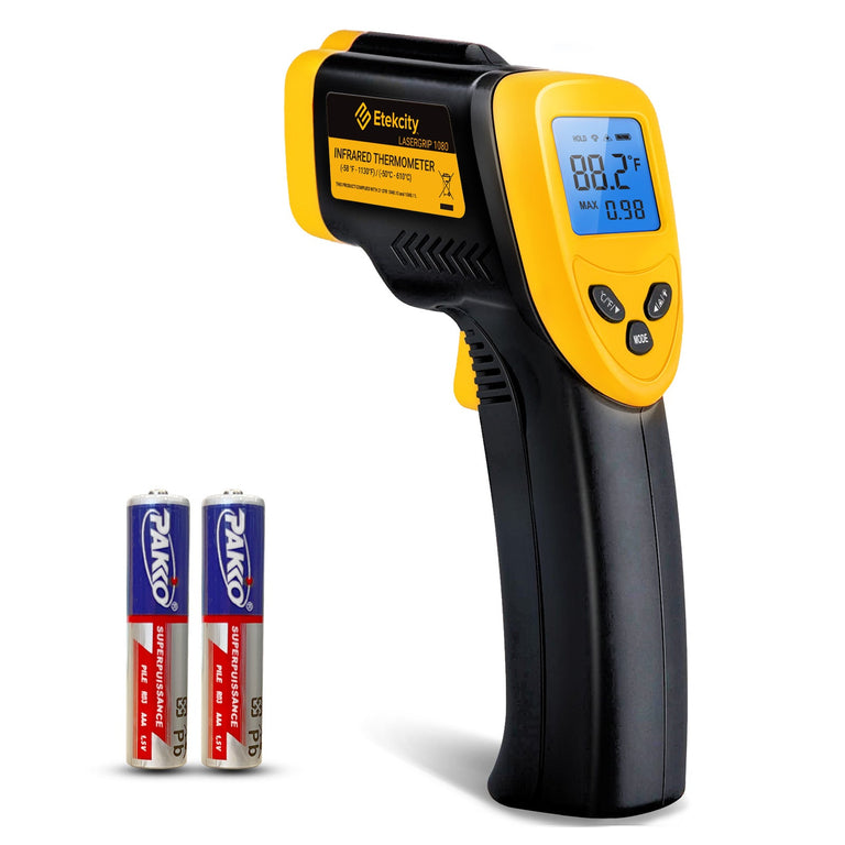 Measuring Water Temperature with Lasergrip 774 Infrared Thermometer 