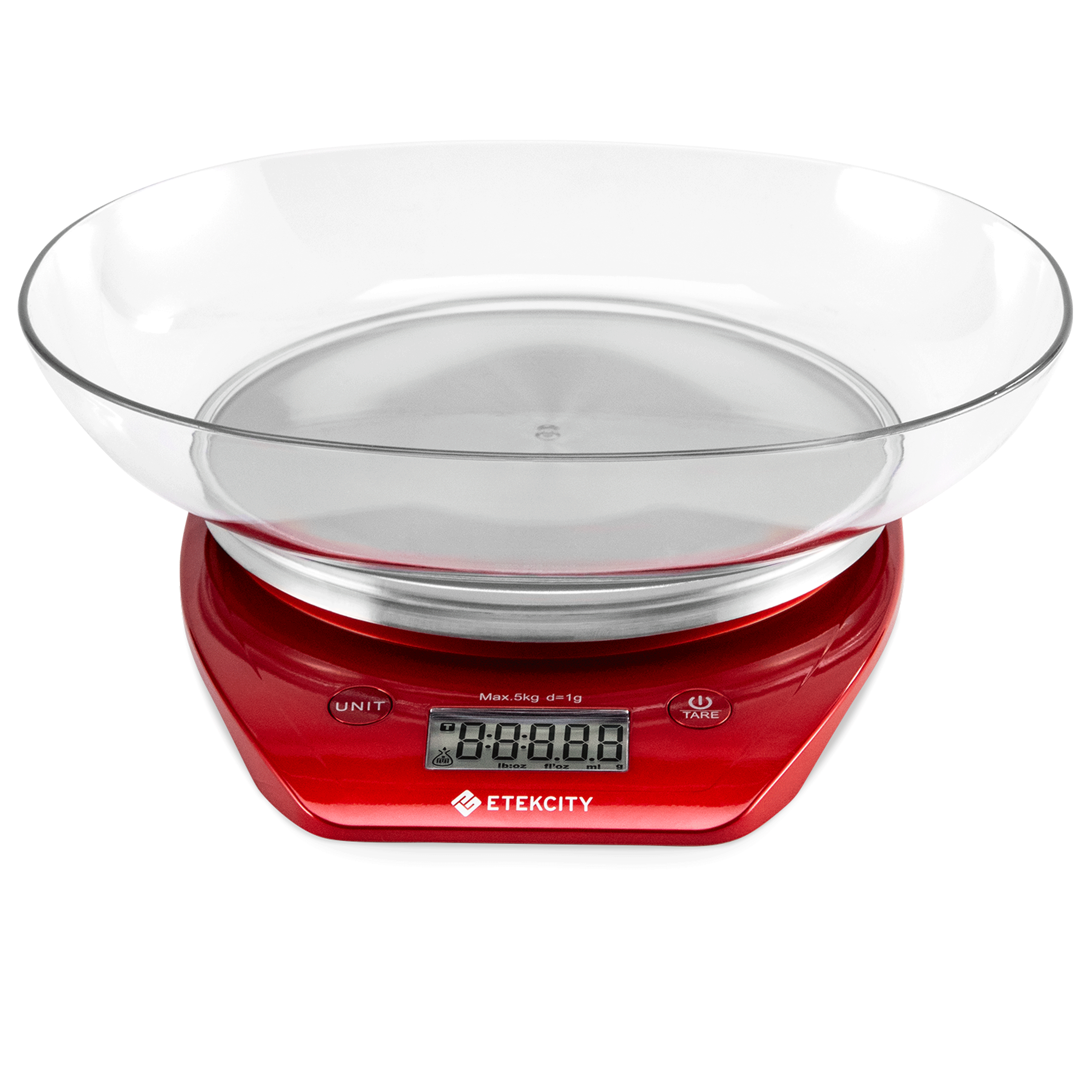 Etekcity EK5150 Digital Kitchen Scale   01.00 OA1 EK5150 Red 01 