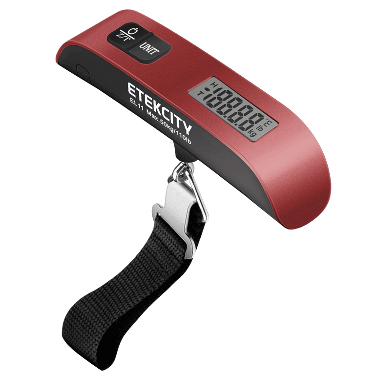 Etekcity Luggage Scale in Red 