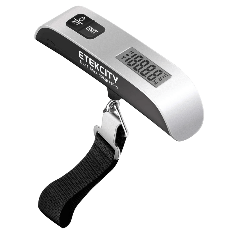 Etekcity Luggage Scale in Silver 