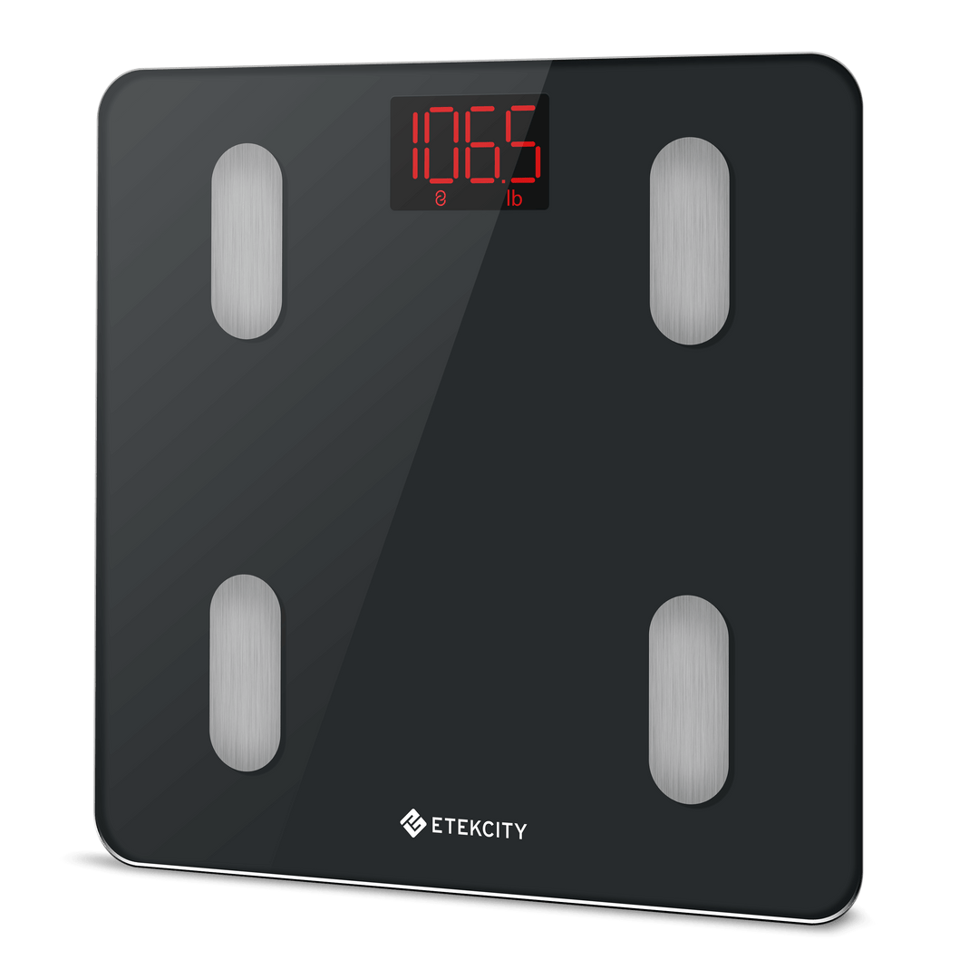 Angled view of Etekcity Smart Fitness Scale 
