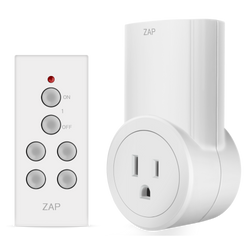 ZAP 1L-S Remote Outlet Switch (1 Outlet 1 Remote) - Etekcity Remote Outlet Switch (1 Outlet, 1 Remote) 