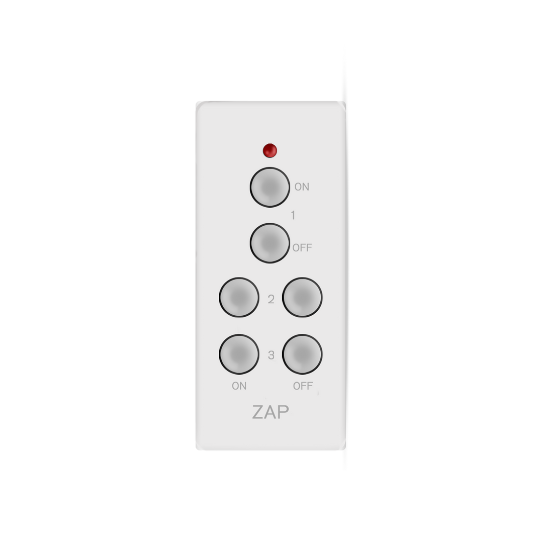 Etekcity ZAP 5LX Remote Outlet Switch 5 Outlets & 2 Remotes NEW OPEN BOX