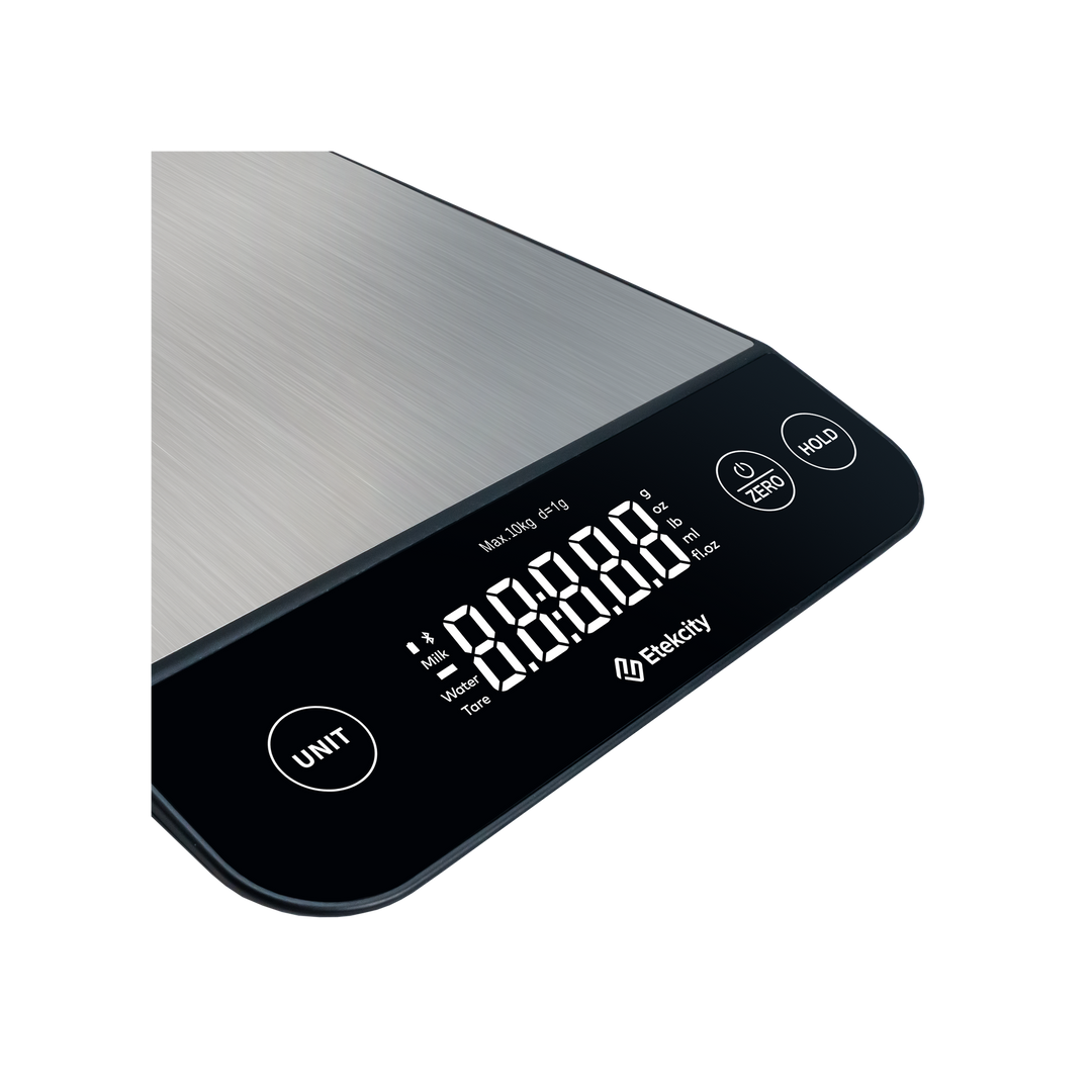 ETEKCITY ESN00-R19 Smart Nutrition Scale Silver 11 lbs. Capacity