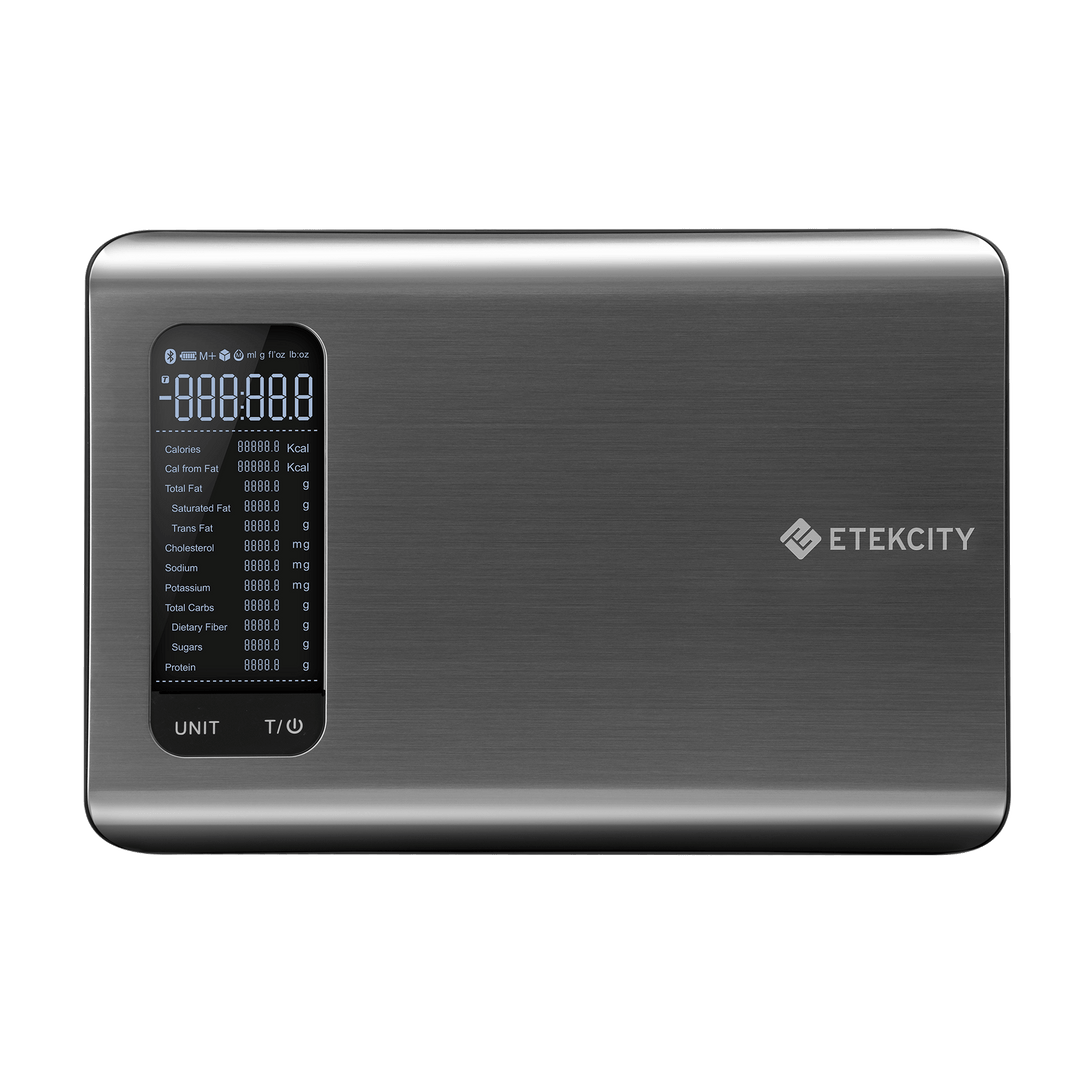 RENPHO Digital Food Scale with App, Bluetooth Smart Kitchen Scale,  Stainless Steel 