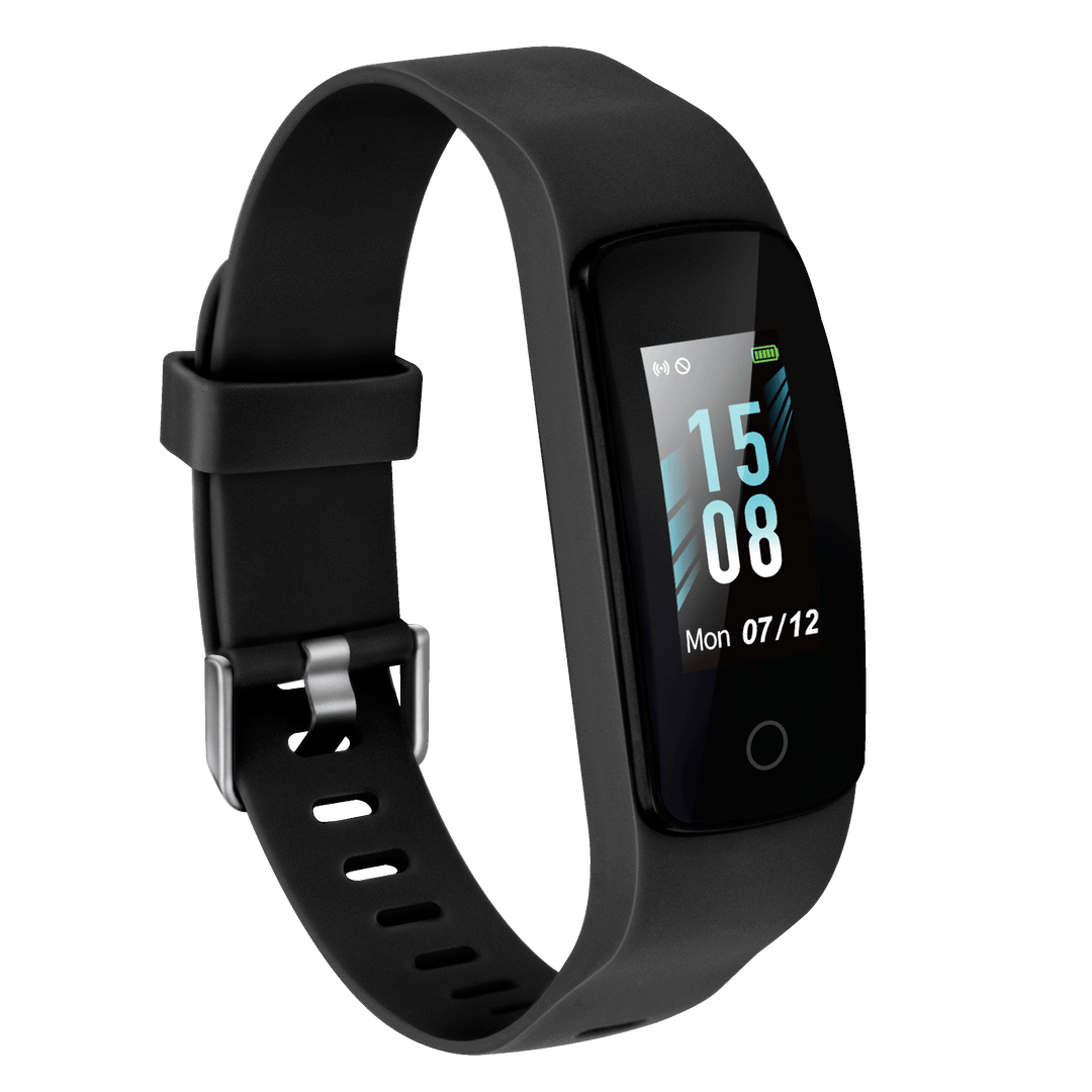 Smart Fitness Tracker in Black 