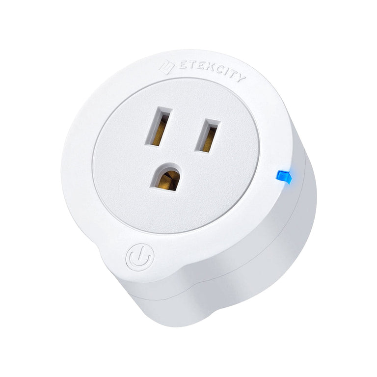 Etekcity Voltson 10A Mini Smart Wi-Fi Outlet Plug (6-pack) White