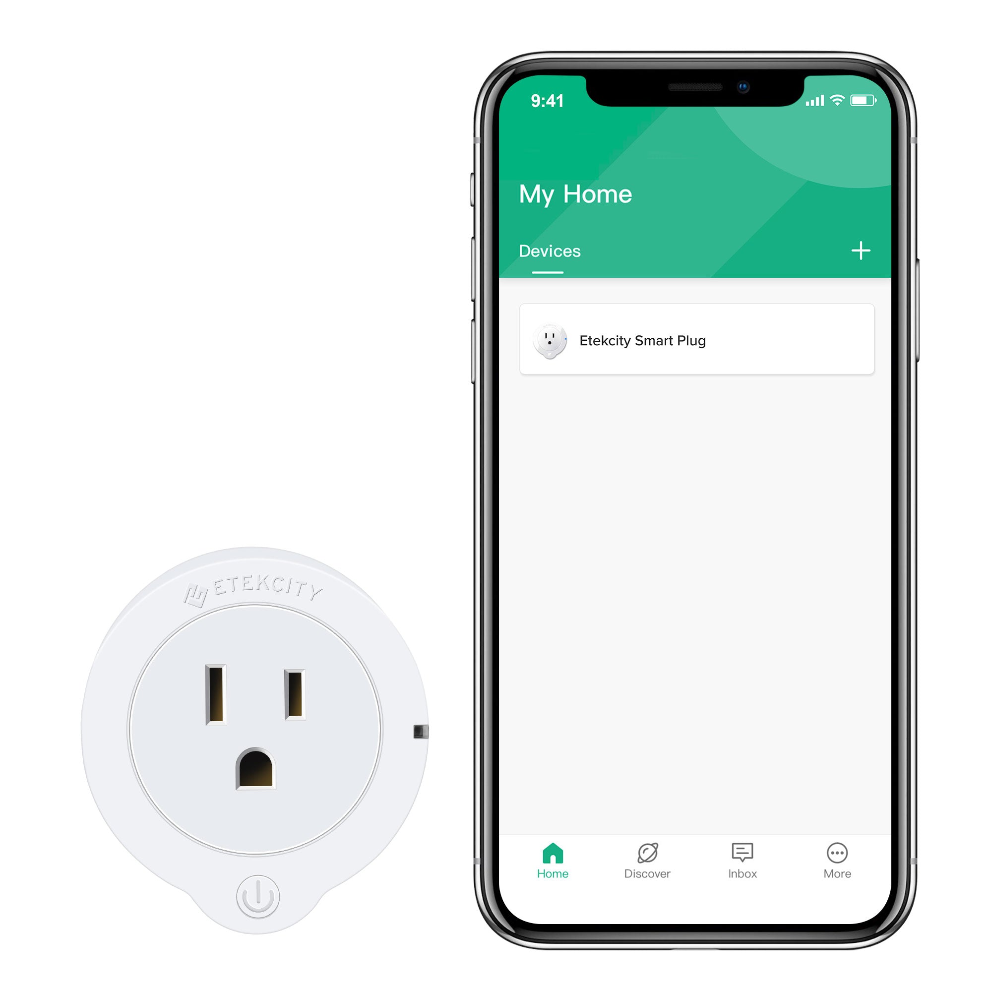 Etekcity top wifi outlet