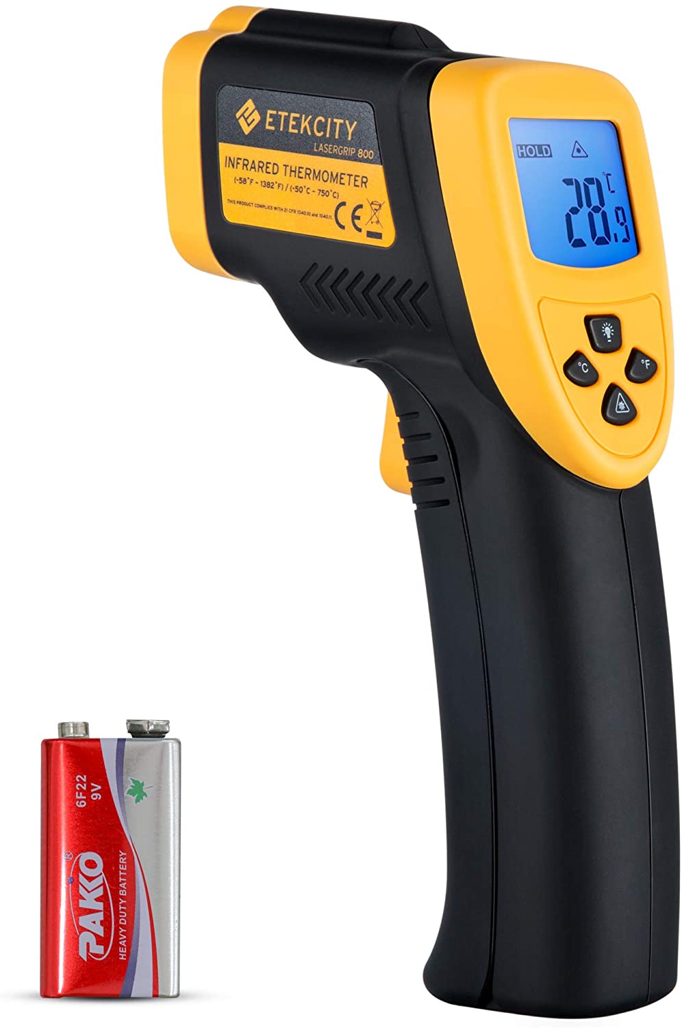 Lasergrip 800 Infrared Thermometer – Etekcity