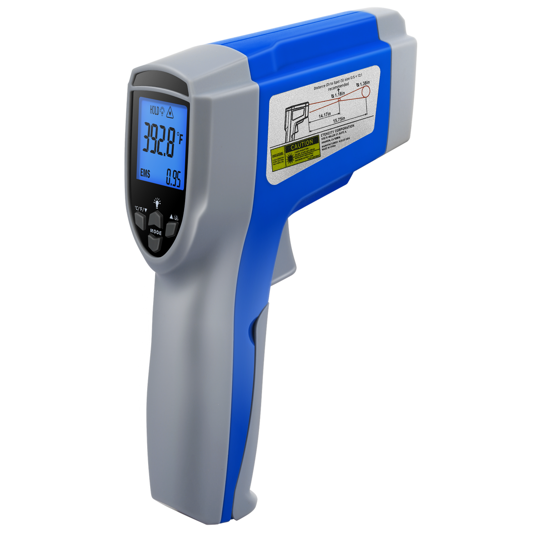 Digital Infrared Thermometer Industrial Temperature Gun Laser Pyrometer IR  T9V7
