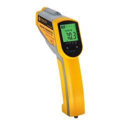 Lasergrip 1030D Infrared Thermometer - Angled view of Etekcity Infrared Thermometer 