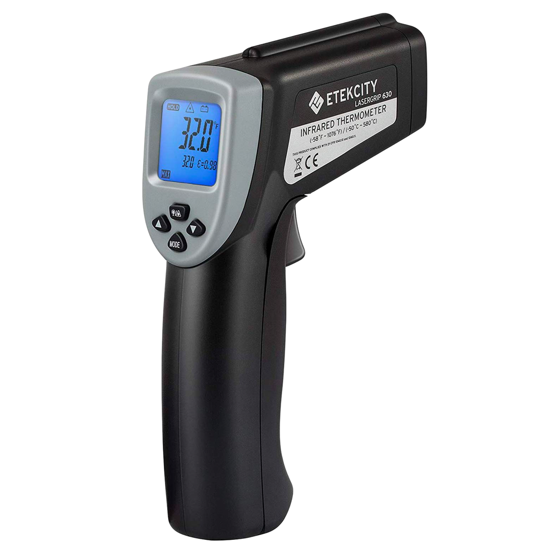 Side view of Etekcity Infrared Thermometer 