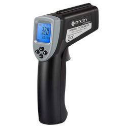 Lasergrip 630 Infrared Thermometer - Side view of Etekcity Infrared Thermometer 