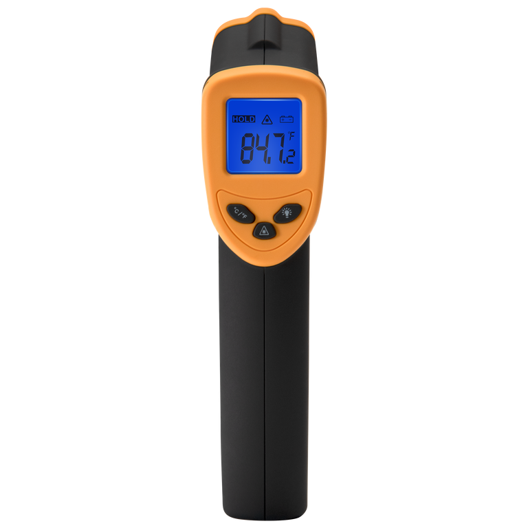 Etekcity Lasergrip 774 Non-Contact Infrared Digital Gun Thermometer -  Black/Yellow for sale online