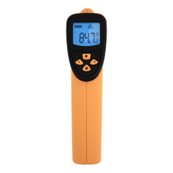 Lasergrip 800 Infrared Thermometer - Rear view of Etekcity Infrared Thermometer