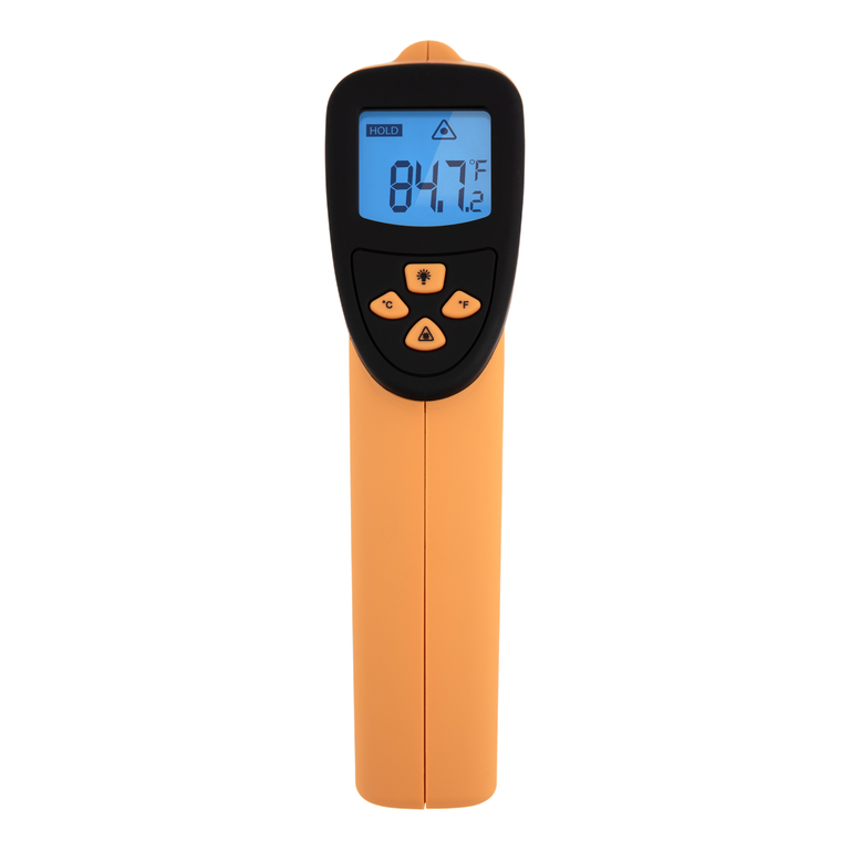 Rear view of Etekcity Infrared Thermometer
